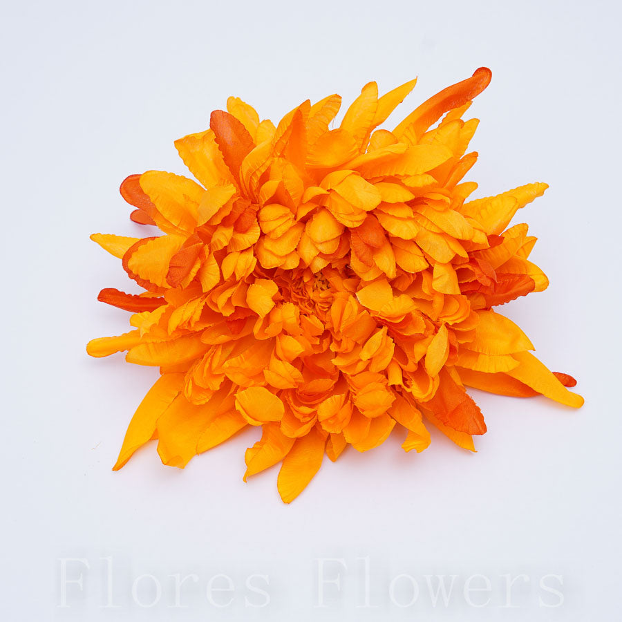 Chryzantéma vencová, 19cm, oranžová