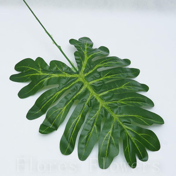 List monstera 65 cm, ZELENÁ, cena za 12ks