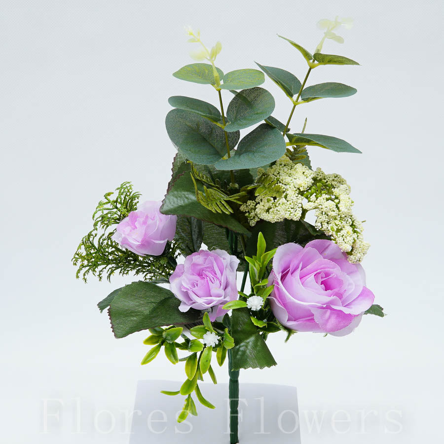 Kytica mini ruža 30 cm, MIX FARIEB