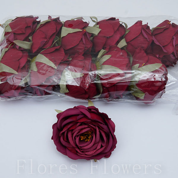 Ruža divá 8 cm, BORDOVÁ, cena za 12ks