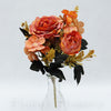 Kytica ruža s doplnkom 27 cm, MIX FARIEB