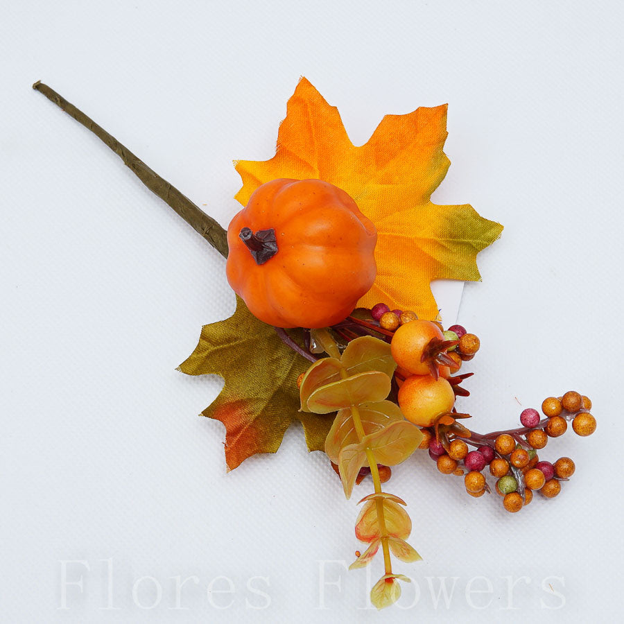 Zápich jesenný s tekvičkou 20 cm