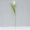 Tulipán plastový s listom, 43 cm, MIX FARIEB