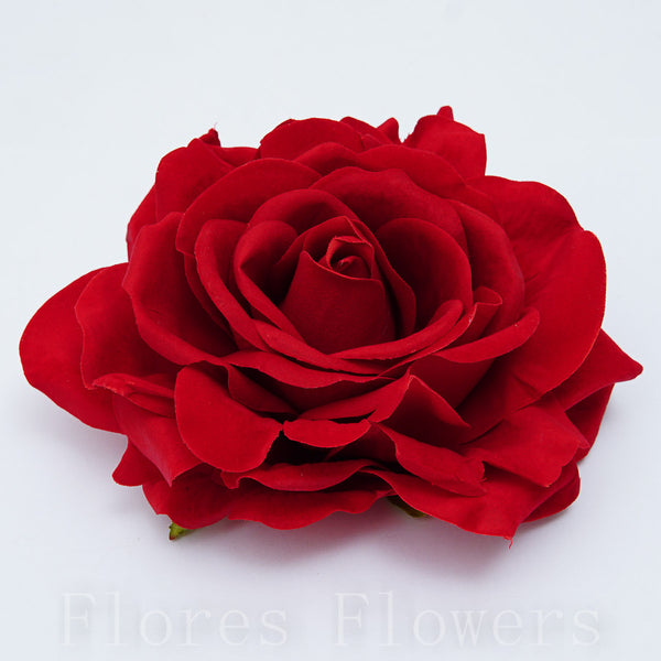 Ruža samet 14 cm ČERVENÁ